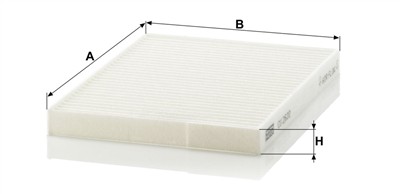 MANN-FILTER CU 2620 EAN: 4011558018757.