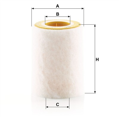 MANN-FILTER C 1036/2 EAN: 4011558220303.