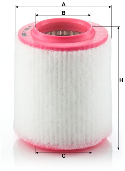 MANN-FILTER C 1652/2 EAN: 4011558001360.