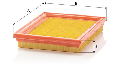 MANN-FILTER C 2237 EAN: 4011558223700.