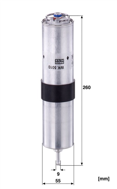 MANN-FILTER WK 5010 EAN: 4011558827144.