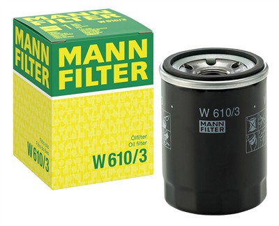 MANN-FILTER W 610/3 EAN: 4011558738402.