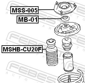 FEBEST MSHB-CU20F EAN: 4056111013923.