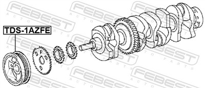 FEBEST TDS-1AZFE EAN: 4056111030913.