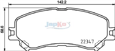 JAPKO 500707 EAN: 8052553297163.