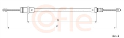 COFLE 491.1 Číslo výrobce: 92.491.1. EAN: 0.