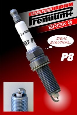 BRISK 1626 Číslo výrobce: P8 Iridium Premium+. EAN: 8595001317797.