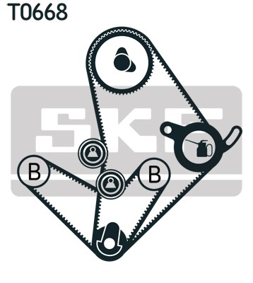 SKF VKMA 95014 Číslo výrobce: VKM 75601. EAN: 7316570931310.