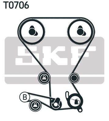 SKF VKMA 95005 Číslo výrobce: VKM 75044. EAN: 7316577660787.