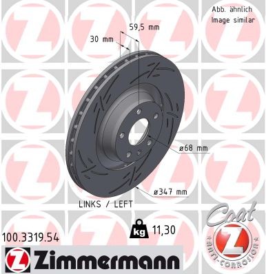 ZIMMERMANN 100.3319.54 EAN: 4250238790211.