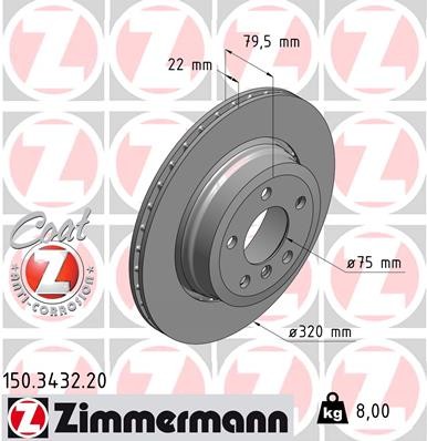 ZIMMERMANN 150.3432.20 EAN: 4250238718734.