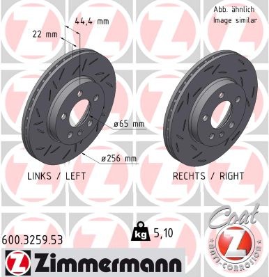 ZIMMERMANN 600.3259.53 EAN: 4250238788126.