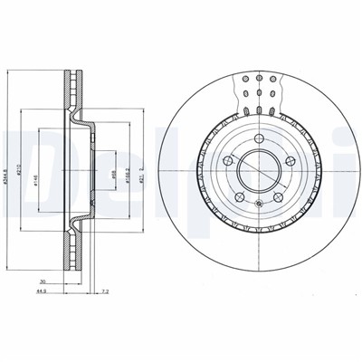 DELPHI BG9110C EAN: 5012759531310.