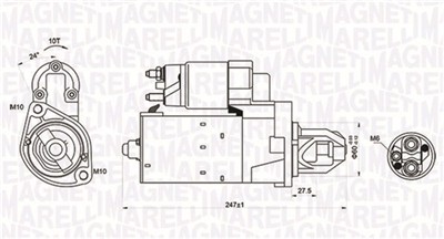 MAGNETI MARELLI 063721249010 Číslo výrobce: MQS1249. EAN: 8001063655864.