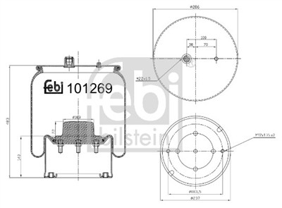 FEBI BILSTEIN 101269 EAN: 4054224012697.