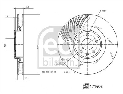 FEBI BILSTEIN 171602 EAN: 4054224716021.