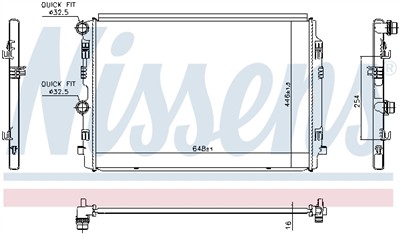NISSENS 606911 EAN: 5707286484856.