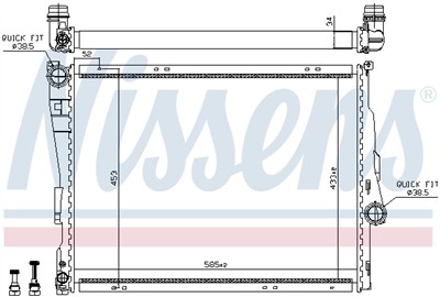 NISSENS 60782 EAN: 5707286193734.