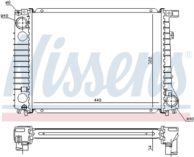 NISSENS 60797A EAN: 5707286193949.