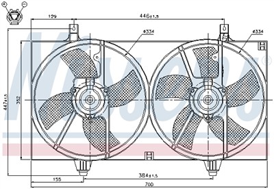 NISSENS 85526 EAN: 5707286245969.