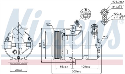 NISSENS 89024 EAN: 5707286348967.