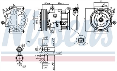 NISSENS 89053 EAN: 5707286349254.