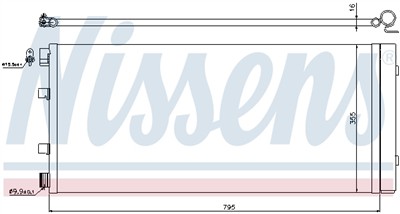 NISSENS 940158 Číslo výrobce: 351343151. EAN: 5707286280588.