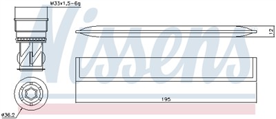 NISSENS 95454 EAN: 5707286357112.