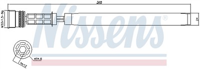 NISSENS 95458 Číslo výrobce: 351193381. EAN: 5707286357150.