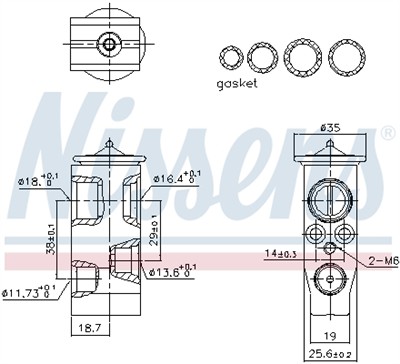 NISSENS 999477 Číslo výrobce: LA237001.