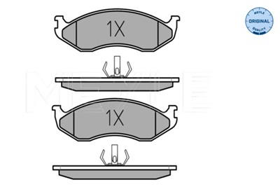 MEYLE 025 218 2217 Číslo výrobce: MBP0198. EAN: 4040074079911.