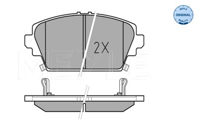 MEYLE 025 230 9416/W Číslo výrobce: MBP0260. EAN: 4040074535936.