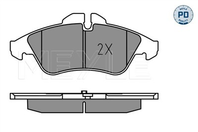 MEYLE 025 239 9020/PD Číslo výrobce: MBP0497PD. EAN: 4040074145098.