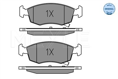 MEYLE 025 253 2317 Číslo výrobce: MBP1763. EAN: 4040074251393.