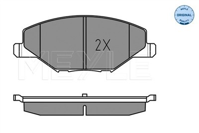 MEYLE 025 256 8118 Číslo výrobce: MBP1742. EAN: 4040074162743.