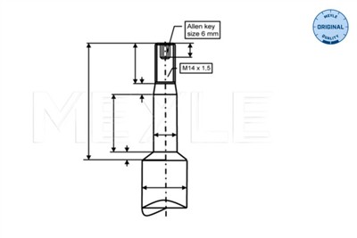 MEYLE 326 624 0006 Číslo výrobce: MSA0321. EAN: 4040074370223.