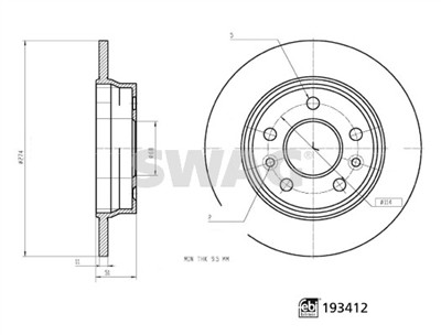 SWAG 33 11 1227 EAN: 4054228934124.