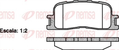 REMSA 0854.00 Číslo výrobce: D885-7762. EAN: 8427975021564.
