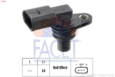 FACET 9.0269 Číslo výrobce: EPS 1.953.269. EAN: 8012510091456.