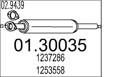 MTS 01.30035 EAN: 8033464448950.