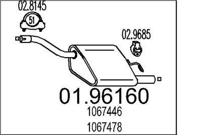 MTS 01.96160 EAN: 8033464044985.