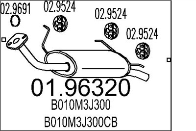 MTS 01.96320 EAN: 8033464045135.