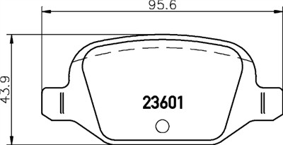 HELLA 8DB 355 009-551 Číslo výrobce: 23601. EAN: 4082300353860.