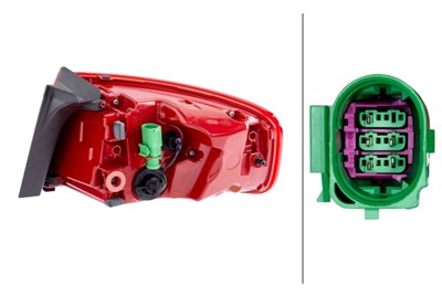 HELLA 2SK 010 916-091 Číslo výrobce: E4 15849. EAN: 4082300523997.