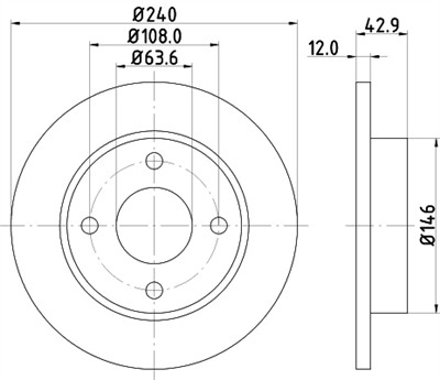 HELLA 8DD 355 104-631 Číslo výrobce: 51034PRO. EAN: 4082300369298.