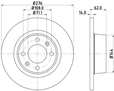 HELLA 8DD 355 107-851 Číslo výrobce: 50328. EAN: 4082300372519.