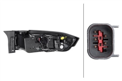 HELLA 2SK 012 379-431 Číslo výrobce: E1 4072. EAN: 4082300596731.