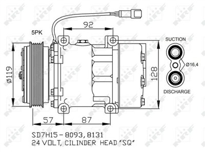 NRF 32731 EAN: 8718042121721.