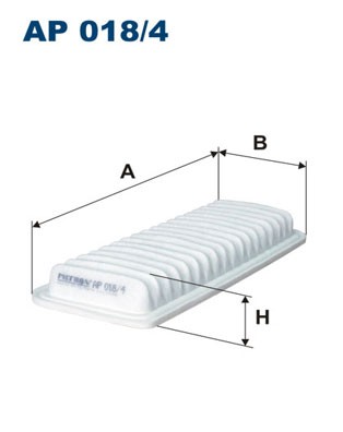 FILTRON AP 018/4 EAN: 5904608050182.