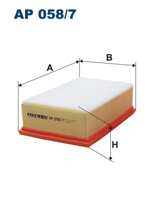 FILTRON AP 058/7 EAN: 5904608080585.